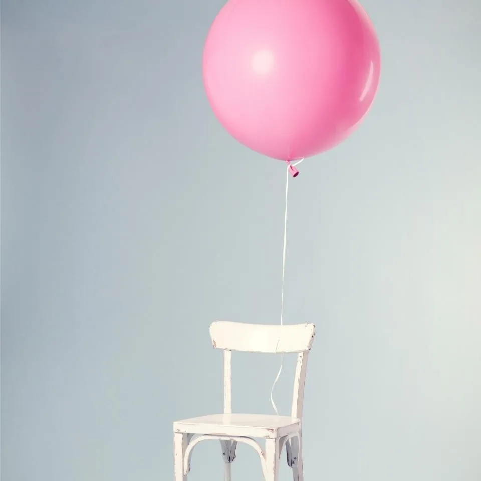 Giant Pink Balloon