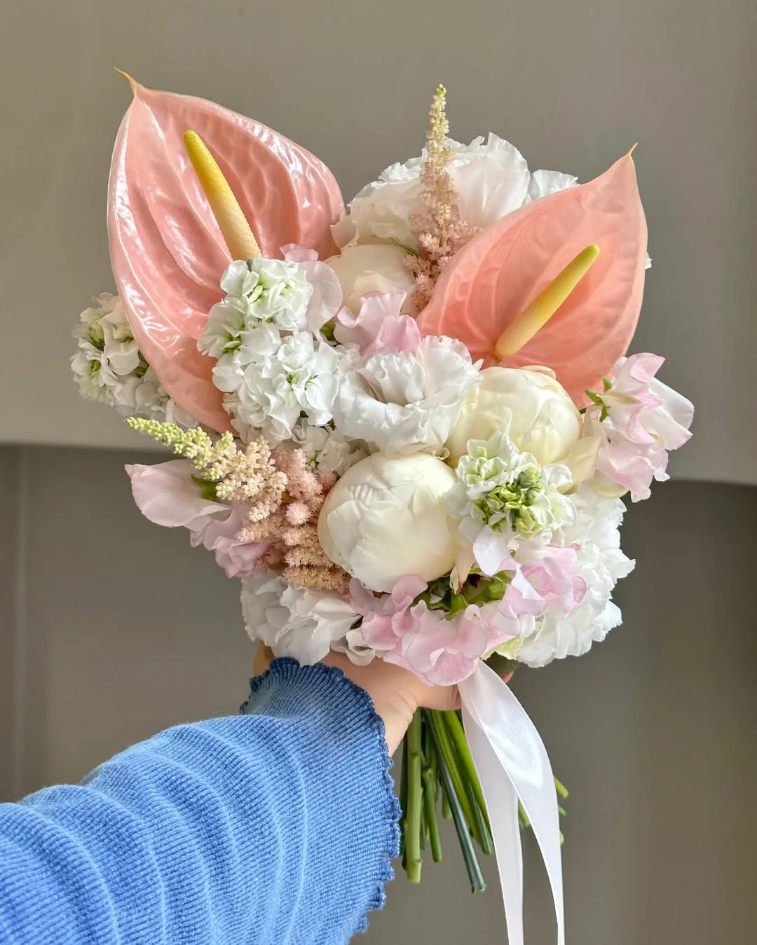 Bridal Bouquet with Anthurium